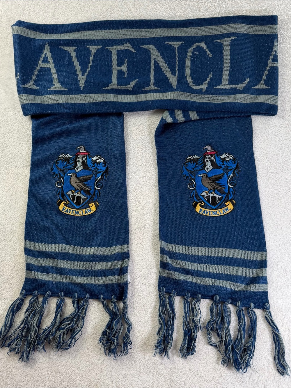 Harry Potter Ravenclaw Universal Orlando Embroidered House Scarf
